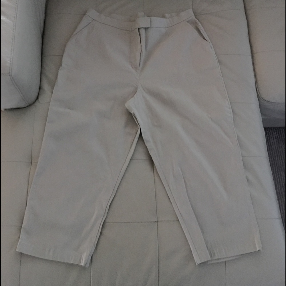 Khaki higher waist Capri Pants - Mossimo  20w
